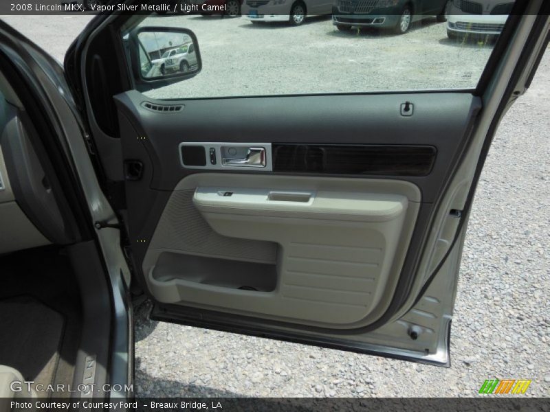 Vapor Silver Metallic / Light Camel 2008 Lincoln MKX