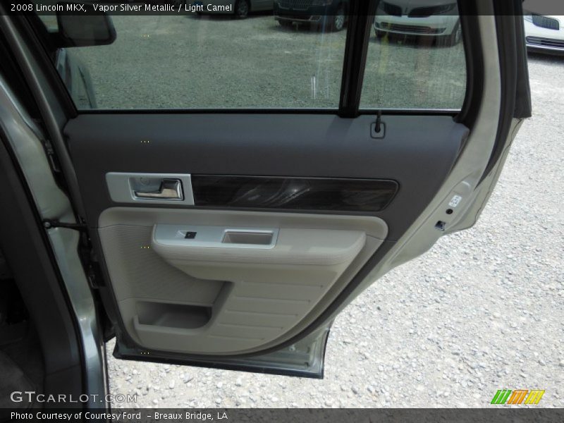 Vapor Silver Metallic / Light Camel 2008 Lincoln MKX