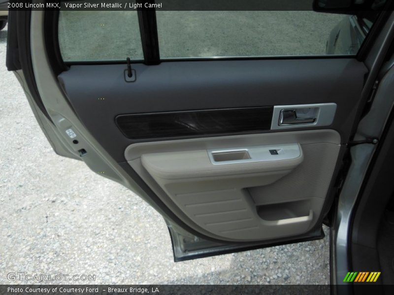 Vapor Silver Metallic / Light Camel 2008 Lincoln MKX