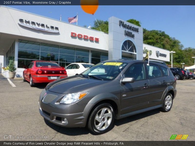 Moonstone Gray / Graphite 2007 Pontiac Vibe