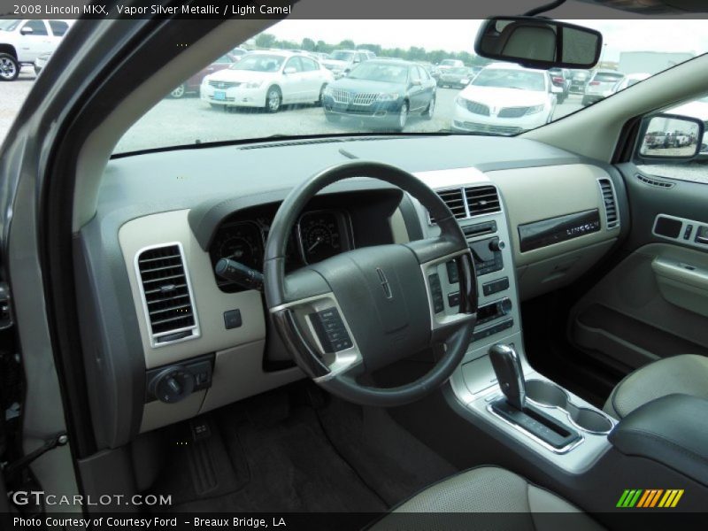Vapor Silver Metallic / Light Camel 2008 Lincoln MKX