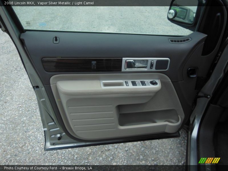 Vapor Silver Metallic / Light Camel 2008 Lincoln MKX