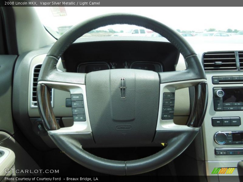 Vapor Silver Metallic / Light Camel 2008 Lincoln MKX