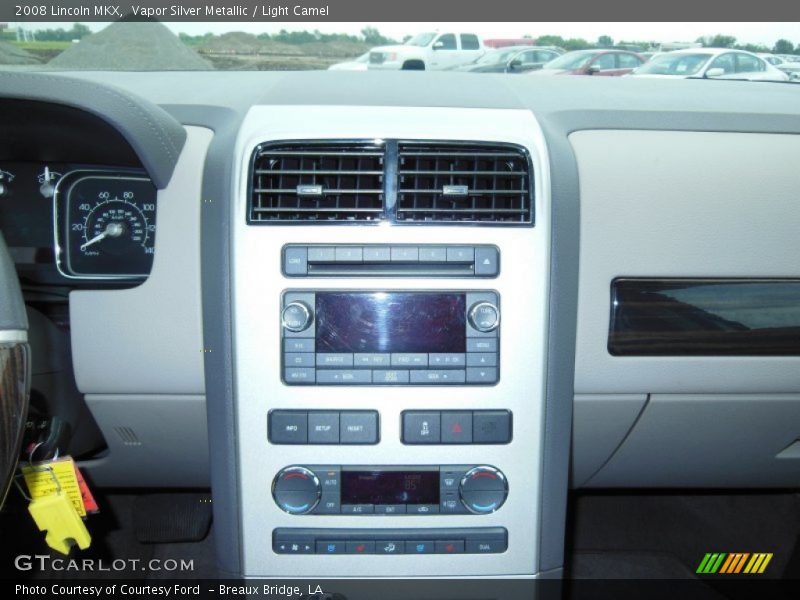 Vapor Silver Metallic / Light Camel 2008 Lincoln MKX
