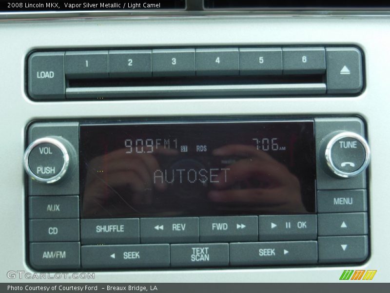 Vapor Silver Metallic / Light Camel 2008 Lincoln MKX
