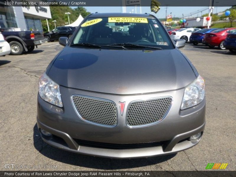 Moonstone Gray / Graphite 2007 Pontiac Vibe