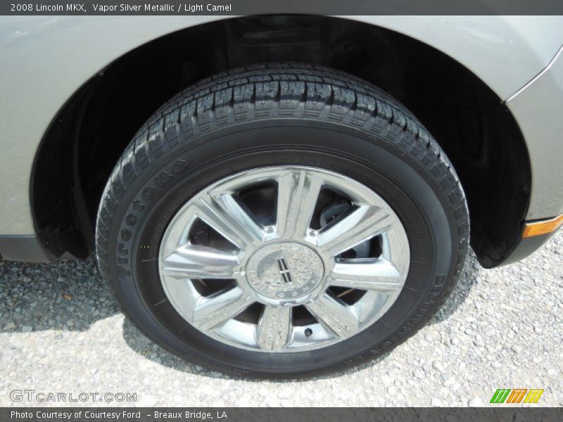 Vapor Silver Metallic / Light Camel 2008 Lincoln MKX