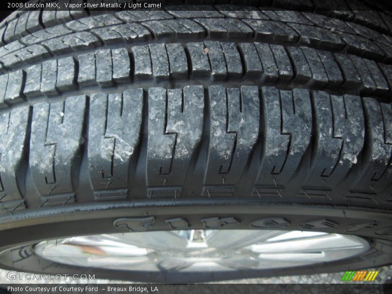Vapor Silver Metallic / Light Camel 2008 Lincoln MKX
