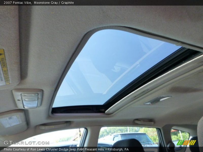 Moonstone Gray / Graphite 2007 Pontiac Vibe