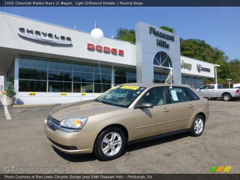 Light Driftwood Metallic / Neutral Beige 2005 Chevrolet Malibu Maxx LS Wagon