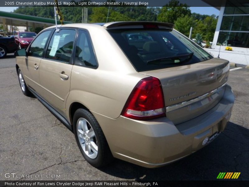 Light Driftwood Metallic / Neutral Beige 2005 Chevrolet Malibu Maxx LS Wagon