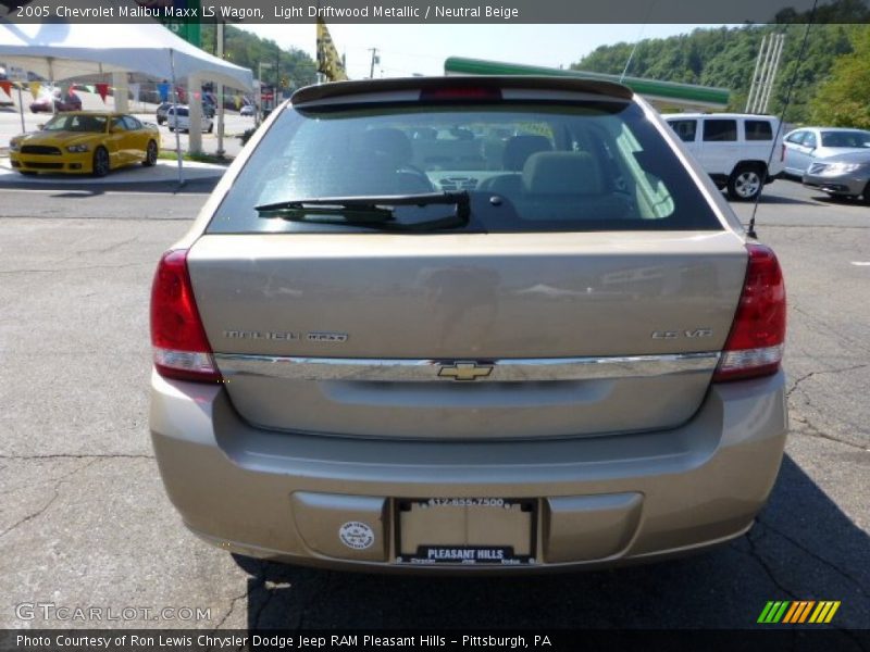Light Driftwood Metallic / Neutral Beige 2005 Chevrolet Malibu Maxx LS Wagon