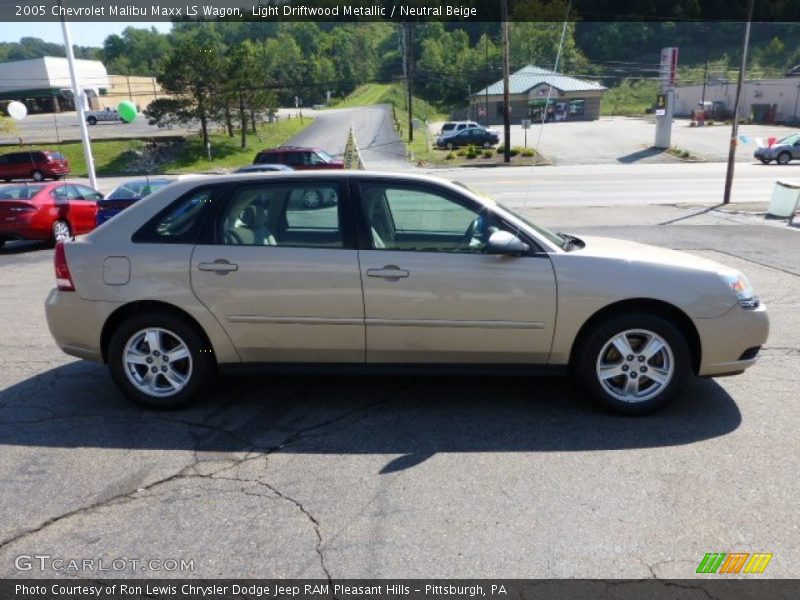 Light Driftwood Metallic / Neutral Beige 2005 Chevrolet Malibu Maxx LS Wagon