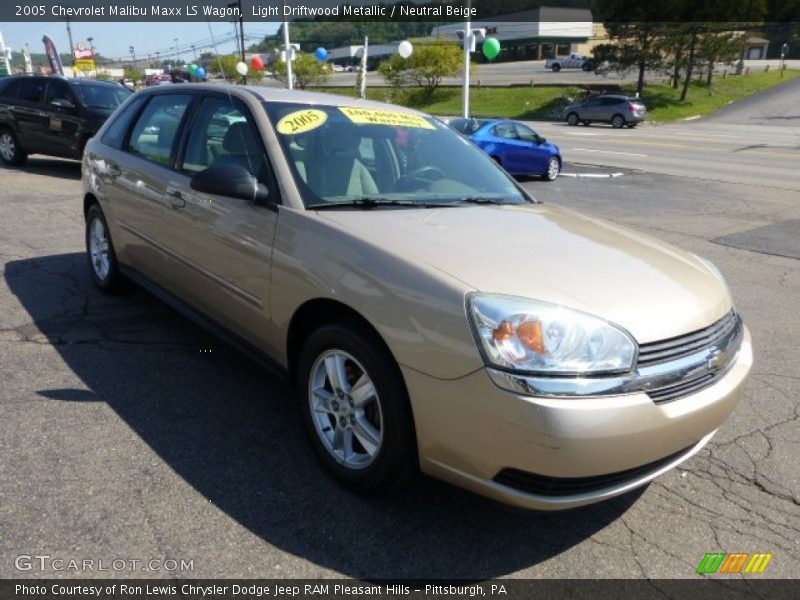 Light Driftwood Metallic / Neutral Beige 2005 Chevrolet Malibu Maxx LS Wagon