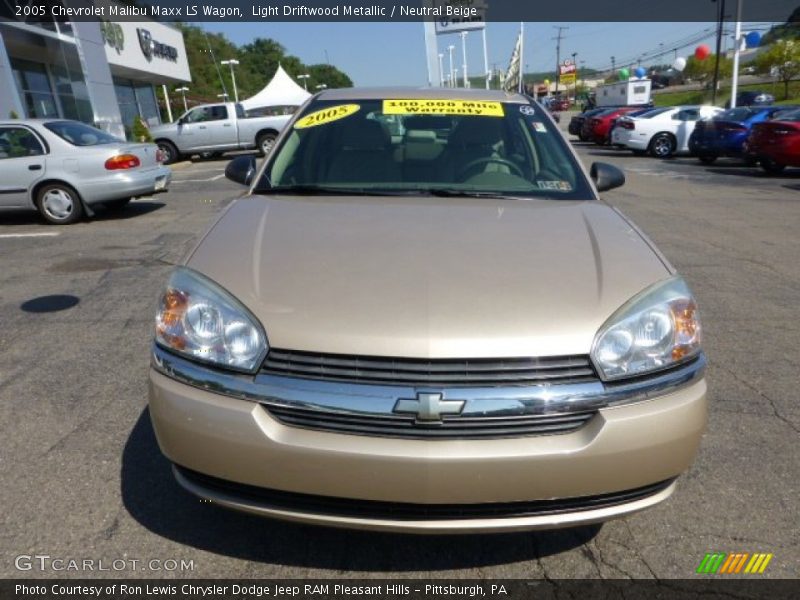 Light Driftwood Metallic / Neutral Beige 2005 Chevrolet Malibu Maxx LS Wagon