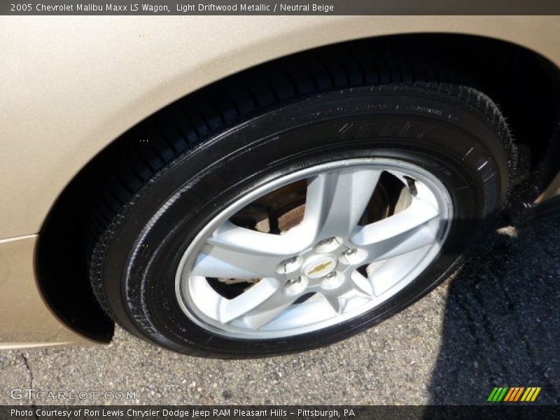 Light Driftwood Metallic / Neutral Beige 2005 Chevrolet Malibu Maxx LS Wagon