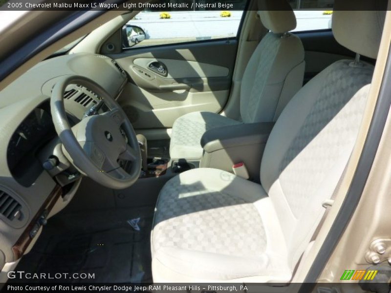 Light Driftwood Metallic / Neutral Beige 2005 Chevrolet Malibu Maxx LS Wagon