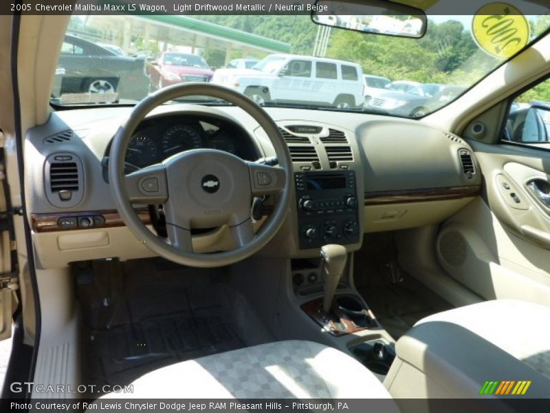 Light Driftwood Metallic / Neutral Beige 2005 Chevrolet Malibu Maxx LS Wagon