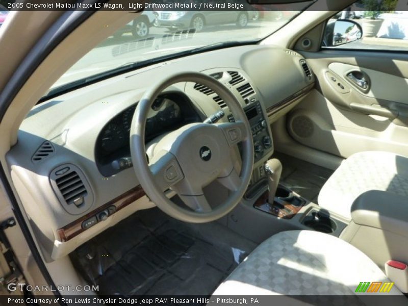 Light Driftwood Metallic / Neutral Beige 2005 Chevrolet Malibu Maxx LS Wagon