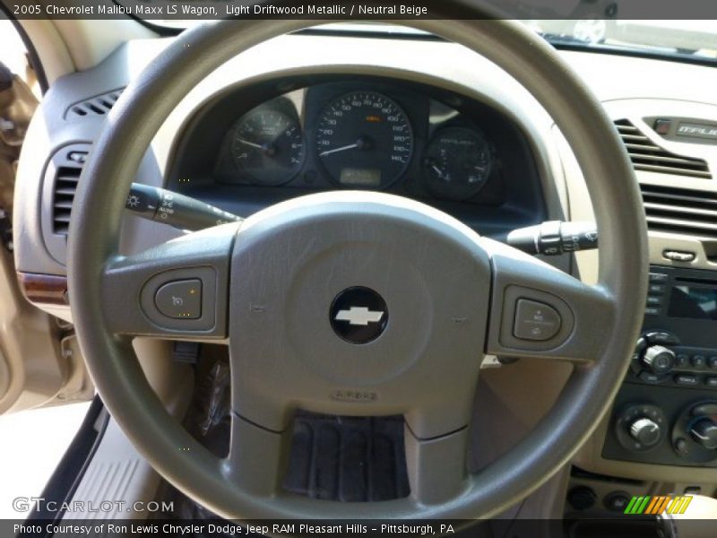 Light Driftwood Metallic / Neutral Beige 2005 Chevrolet Malibu Maxx LS Wagon