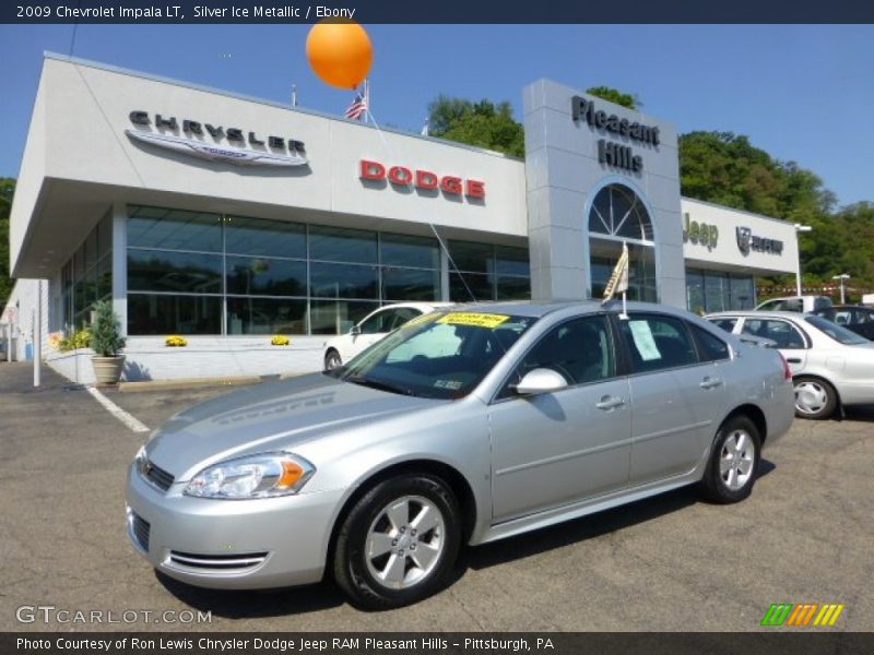 Silver Ice Metallic / Ebony 2009 Chevrolet Impala LT
