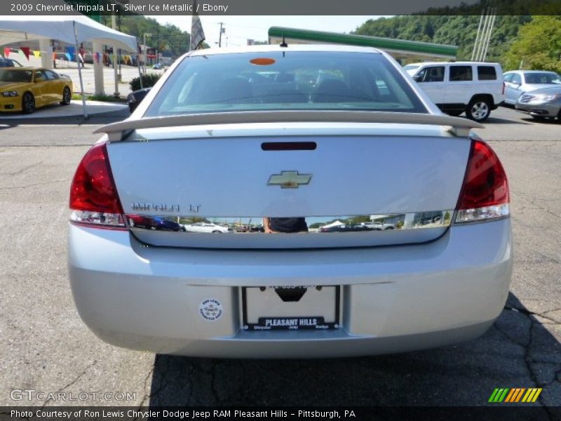 Silver Ice Metallic / Ebony 2009 Chevrolet Impala LT