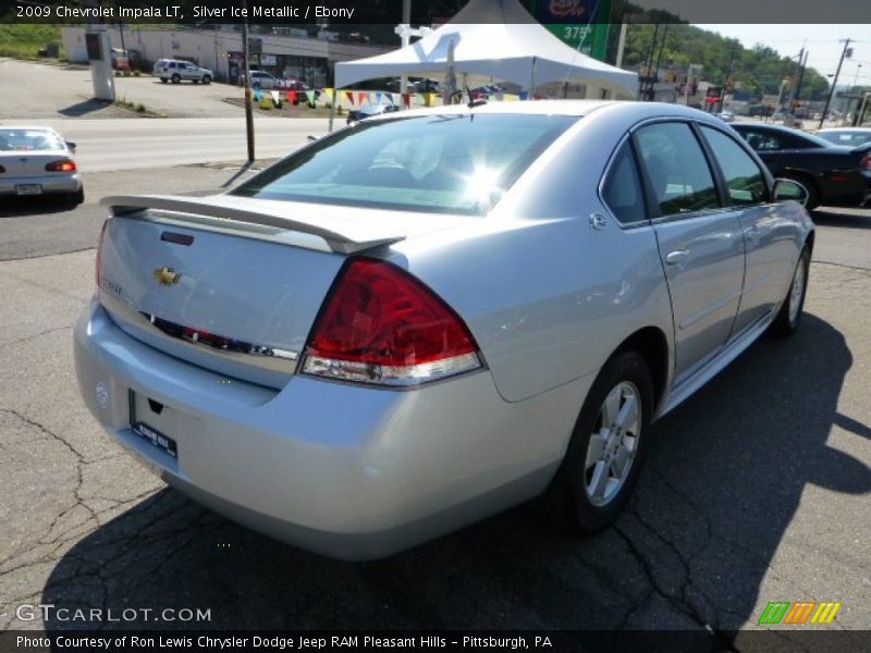 Silver Ice Metallic / Ebony 2009 Chevrolet Impala LT