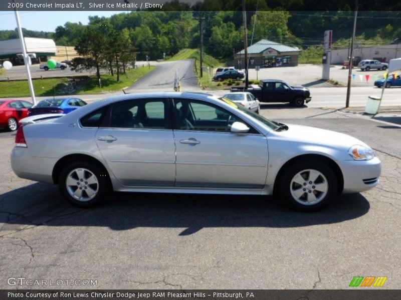 Silver Ice Metallic / Ebony 2009 Chevrolet Impala LT
