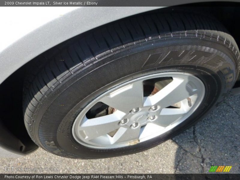 Silver Ice Metallic / Ebony 2009 Chevrolet Impala LT