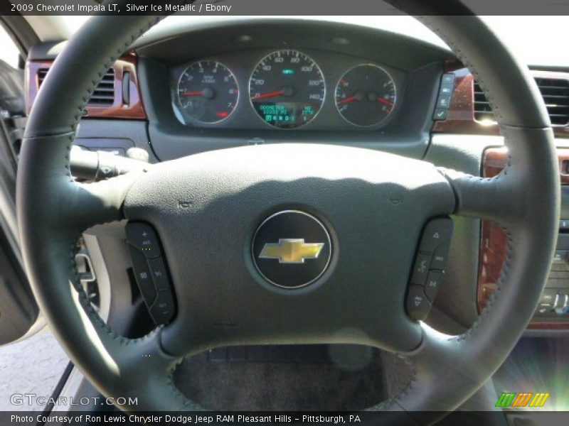 Silver Ice Metallic / Ebony 2009 Chevrolet Impala LT