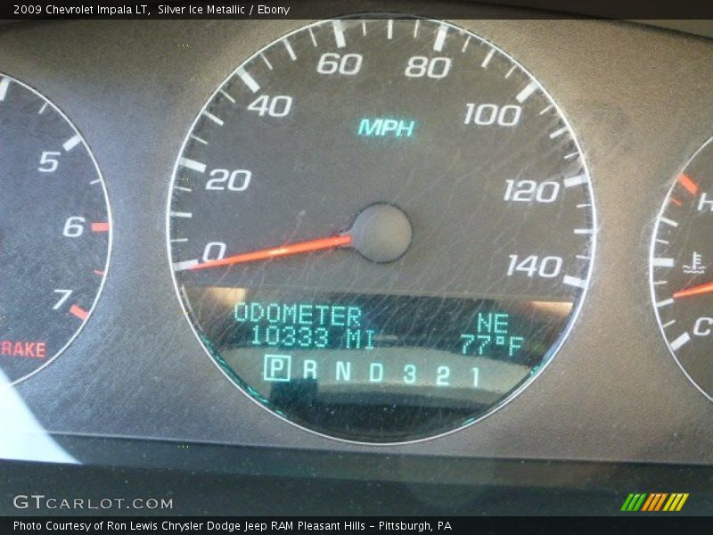 Silver Ice Metallic / Ebony 2009 Chevrolet Impala LT