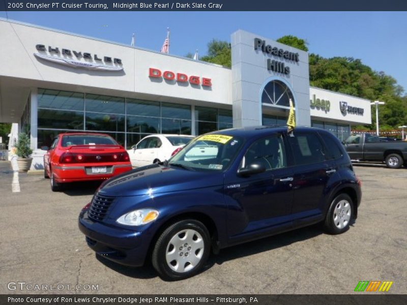 Midnight Blue Pearl / Dark Slate Gray 2005 Chrysler PT Cruiser Touring