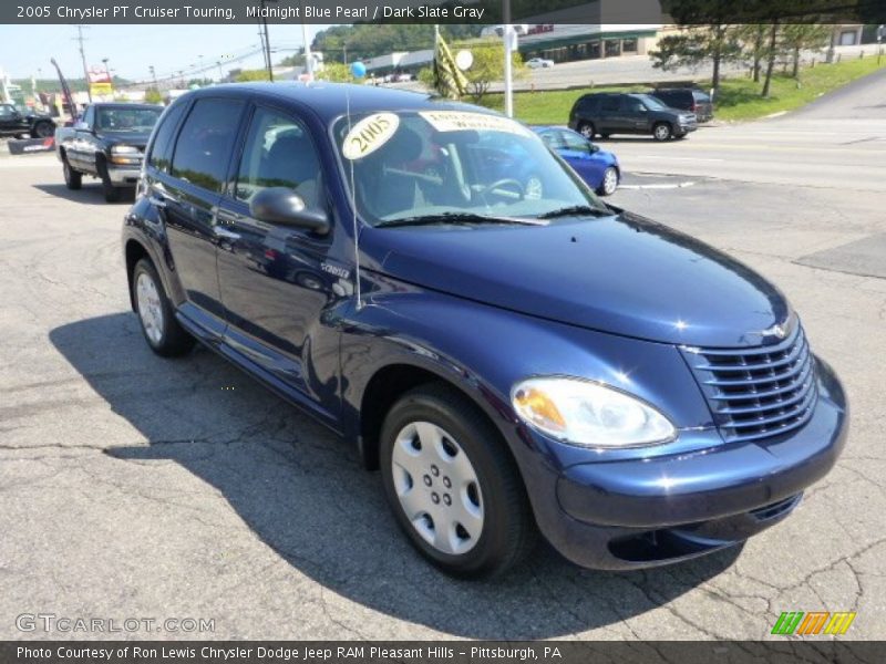 Midnight Blue Pearl / Dark Slate Gray 2005 Chrysler PT Cruiser Touring