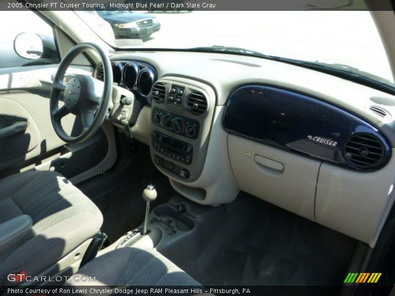 Midnight Blue Pearl / Dark Slate Gray 2005 Chrysler PT Cruiser Touring
