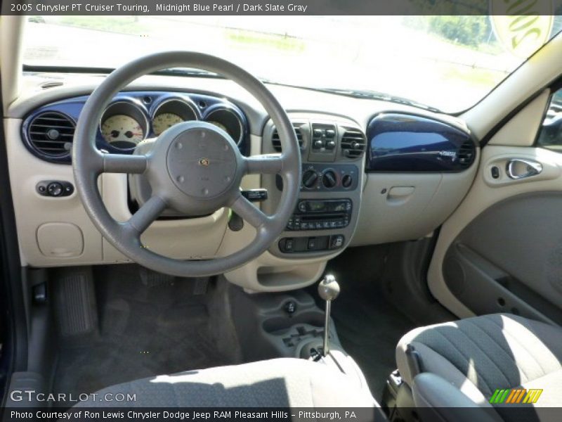 Midnight Blue Pearl / Dark Slate Gray 2005 Chrysler PT Cruiser Touring