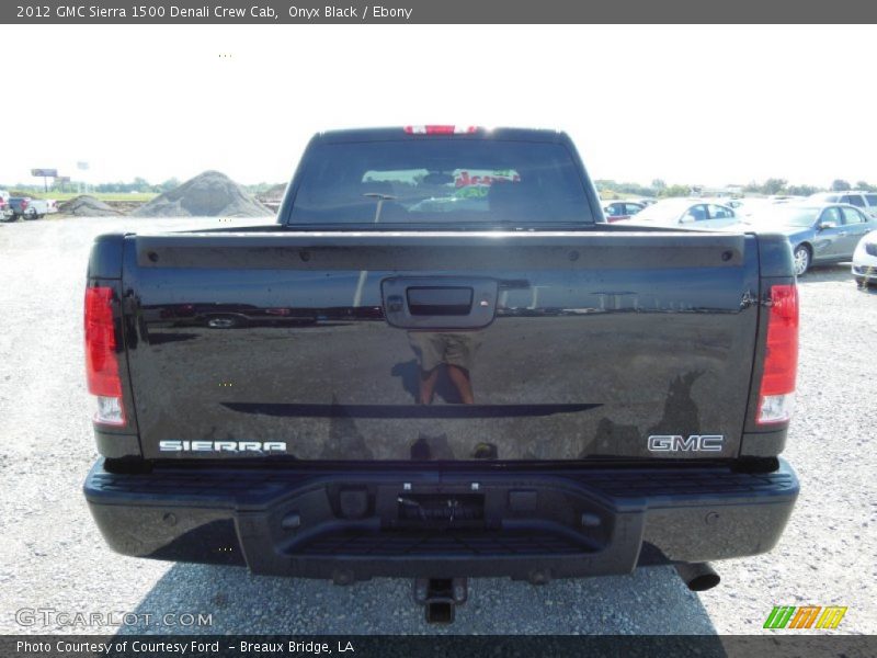Onyx Black / Ebony 2012 GMC Sierra 1500 Denali Crew Cab