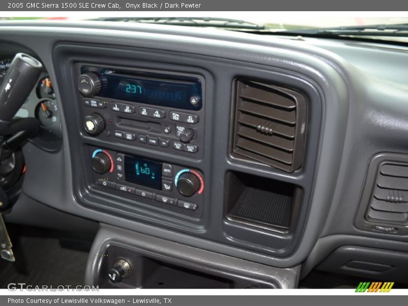 Onyx Black / Dark Pewter 2005 GMC Sierra 1500 SLE Crew Cab
