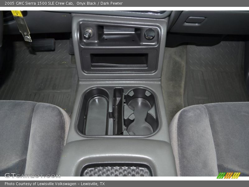 Onyx Black / Dark Pewter 2005 GMC Sierra 1500 SLE Crew Cab