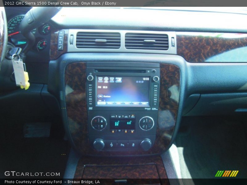 Onyx Black / Ebony 2012 GMC Sierra 1500 Denali Crew Cab