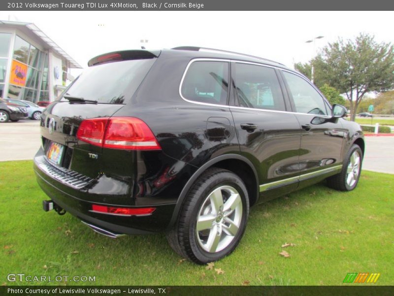 Black / Cornsilk Beige 2012 Volkswagen Touareg TDI Lux 4XMotion