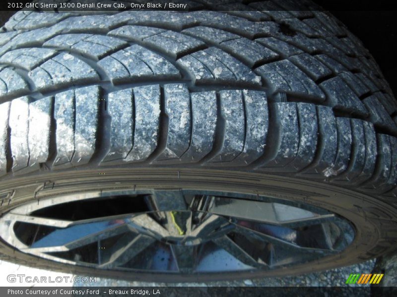 Onyx Black / Ebony 2012 GMC Sierra 1500 Denali Crew Cab