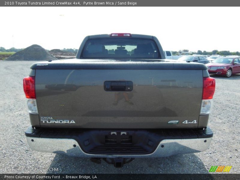 Pyrite Brown Mica / Sand Beige 2010 Toyota Tundra Limited CrewMax 4x4
