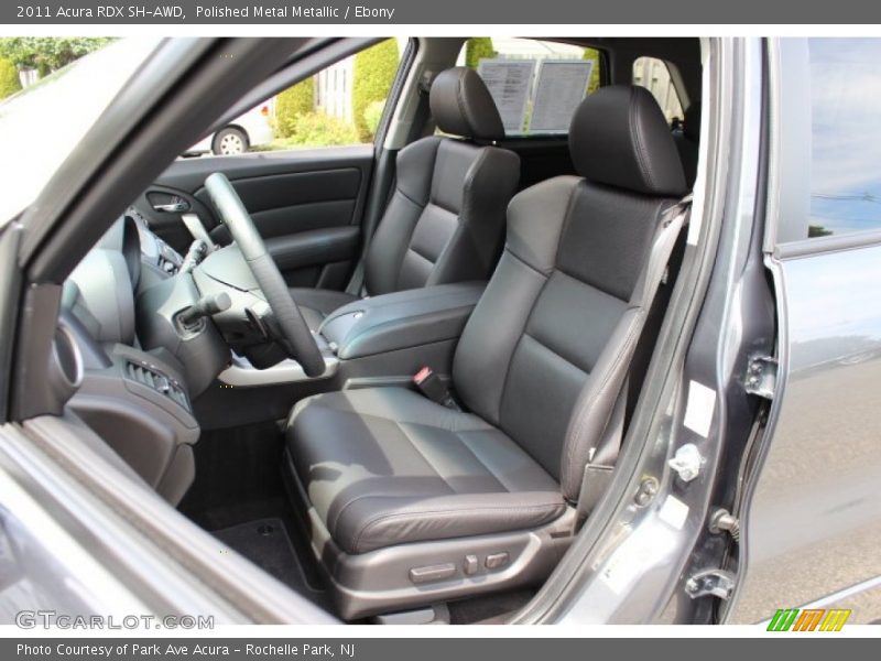 Polished Metal Metallic / Ebony 2011 Acura RDX SH-AWD