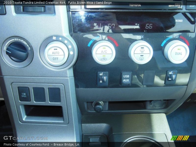 Pyrite Brown Mica / Sand Beige 2010 Toyota Tundra Limited CrewMax 4x4