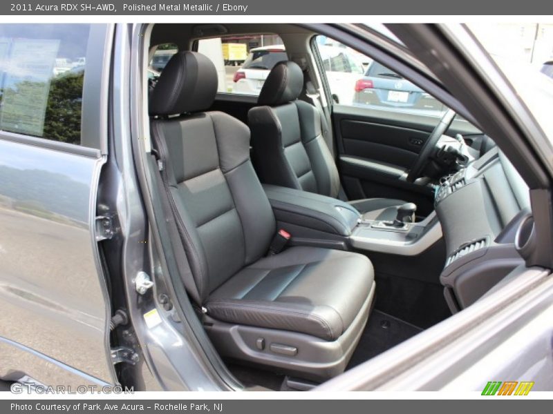 Polished Metal Metallic / Ebony 2011 Acura RDX SH-AWD