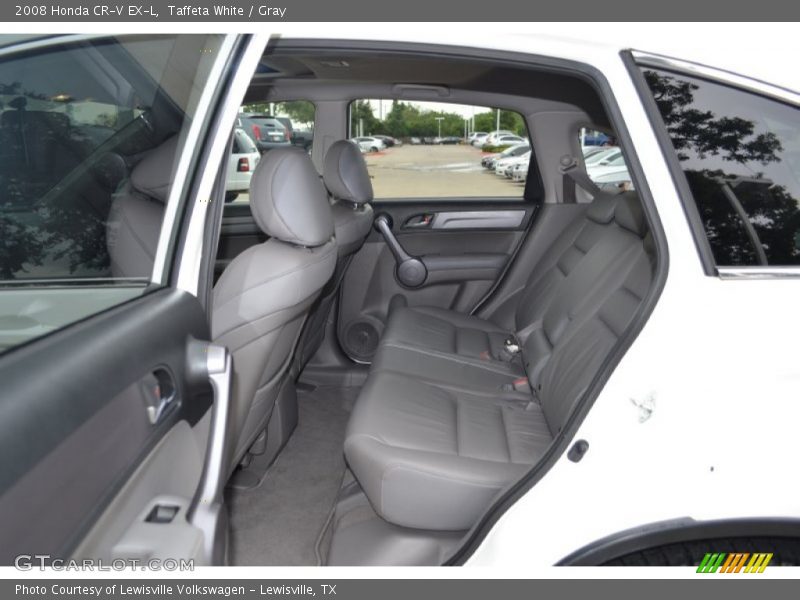 Taffeta White / Gray 2008 Honda CR-V EX-L