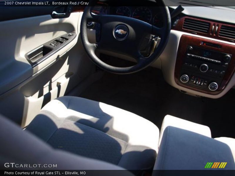 Bordeaux Red / Gray 2007 Chevrolet Impala LT