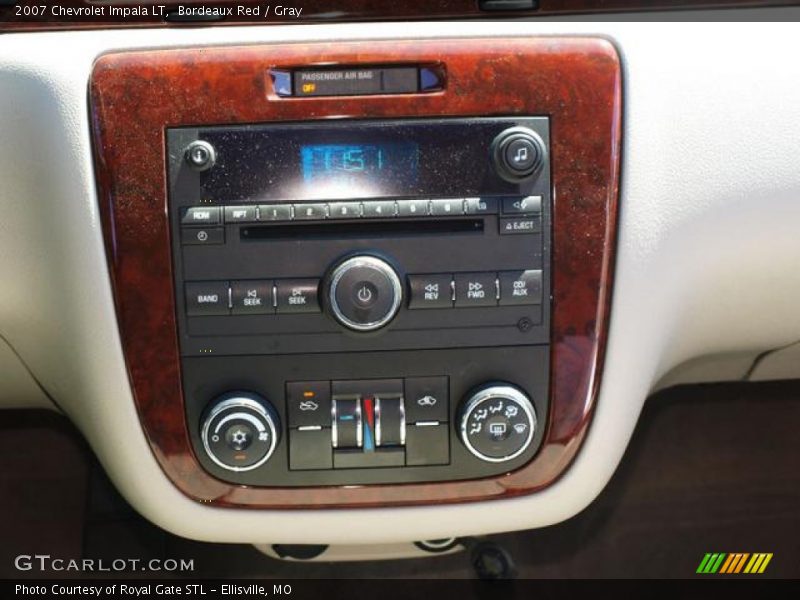 Bordeaux Red / Gray 2007 Chevrolet Impala LT