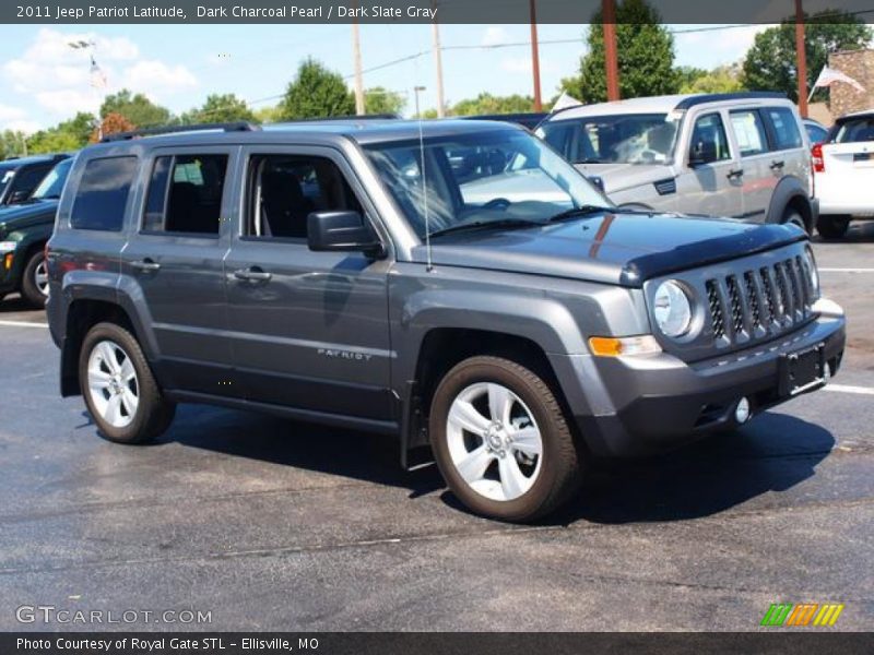 Dark Charcoal Pearl / Dark Slate Gray 2011 Jeep Patriot Latitude