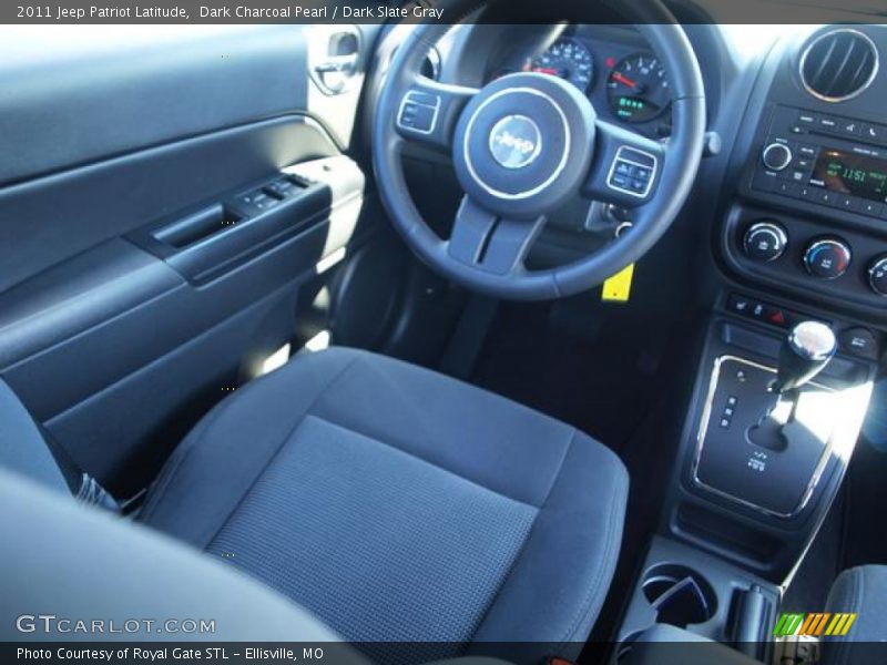 Dark Charcoal Pearl / Dark Slate Gray 2011 Jeep Patriot Latitude